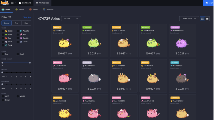 Axie Marketplace